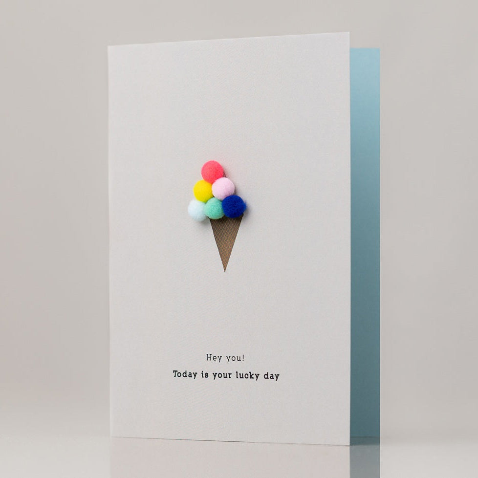 Postkarte Icecream