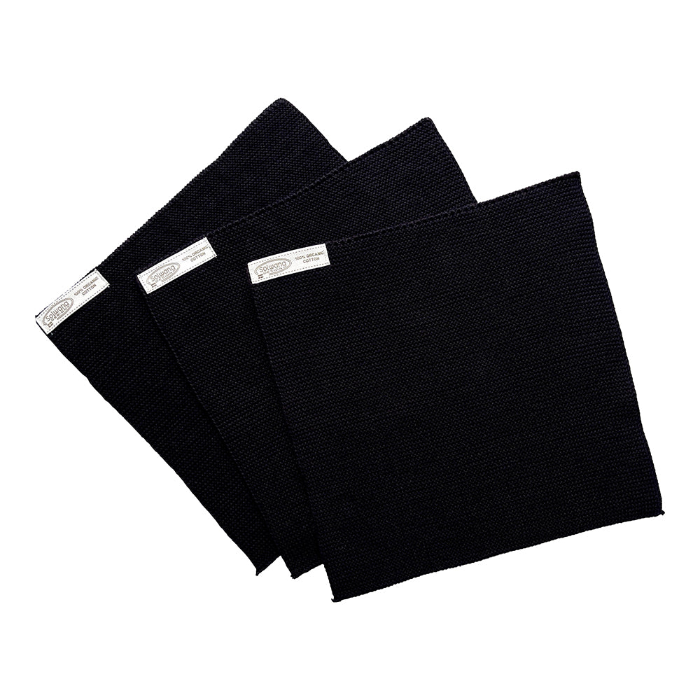 Spüllappen Set schwarz