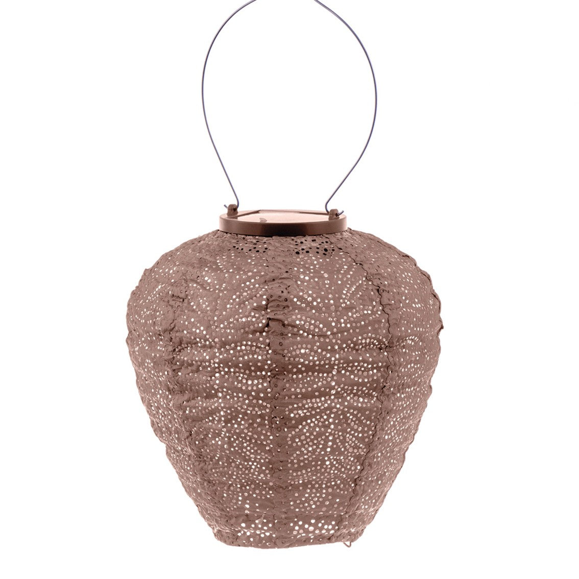 Solar Lampion Folia Balloon Mocha Mousse