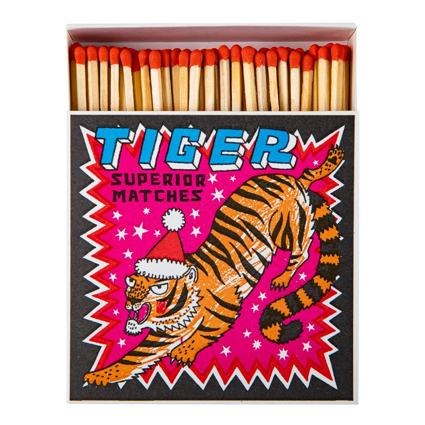 Streichhölzer Festive Tiger