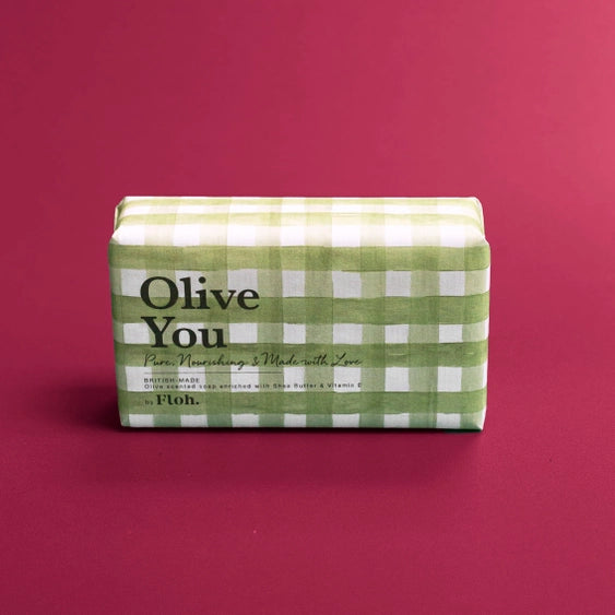 Blockseife Olive You