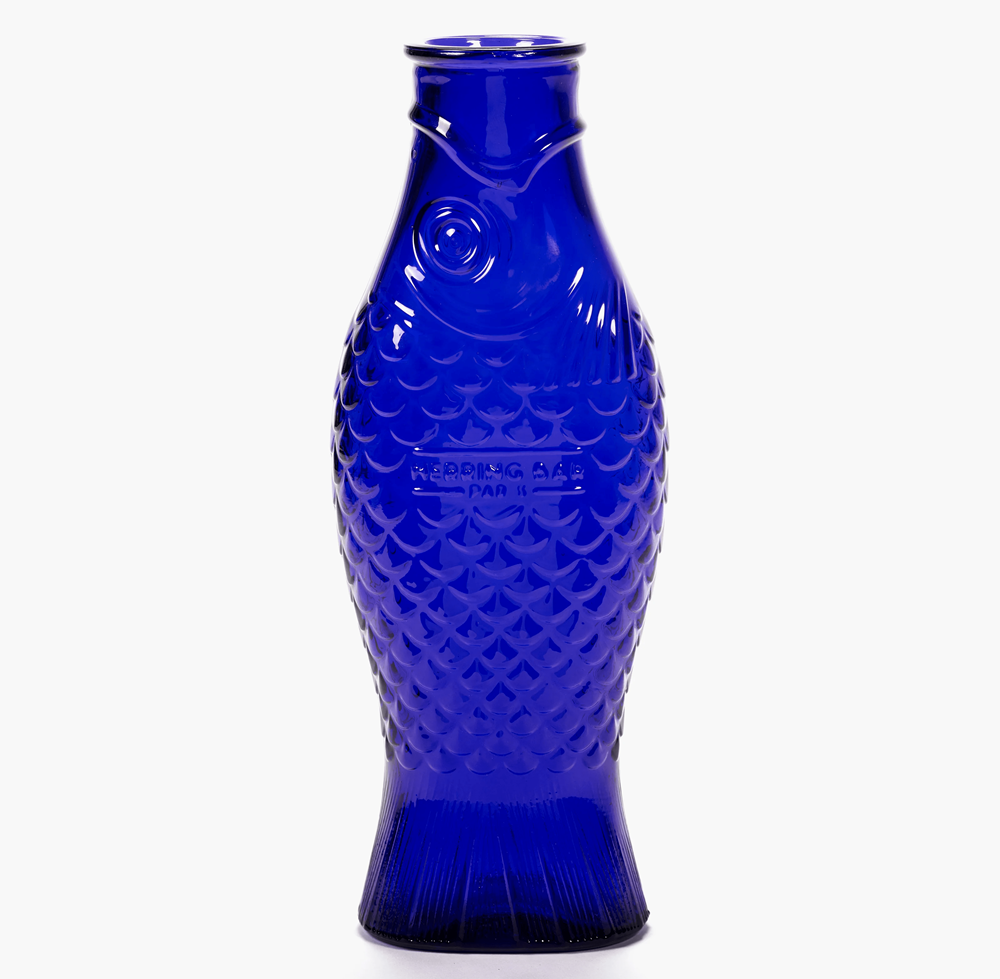 Glas Karaffe Fisch