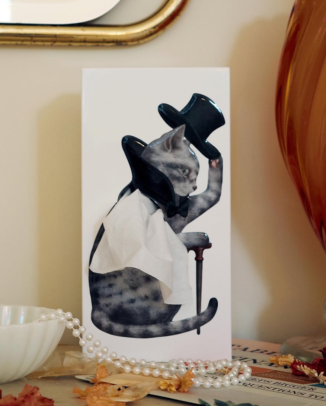 Original Tissue Up Tale Katze