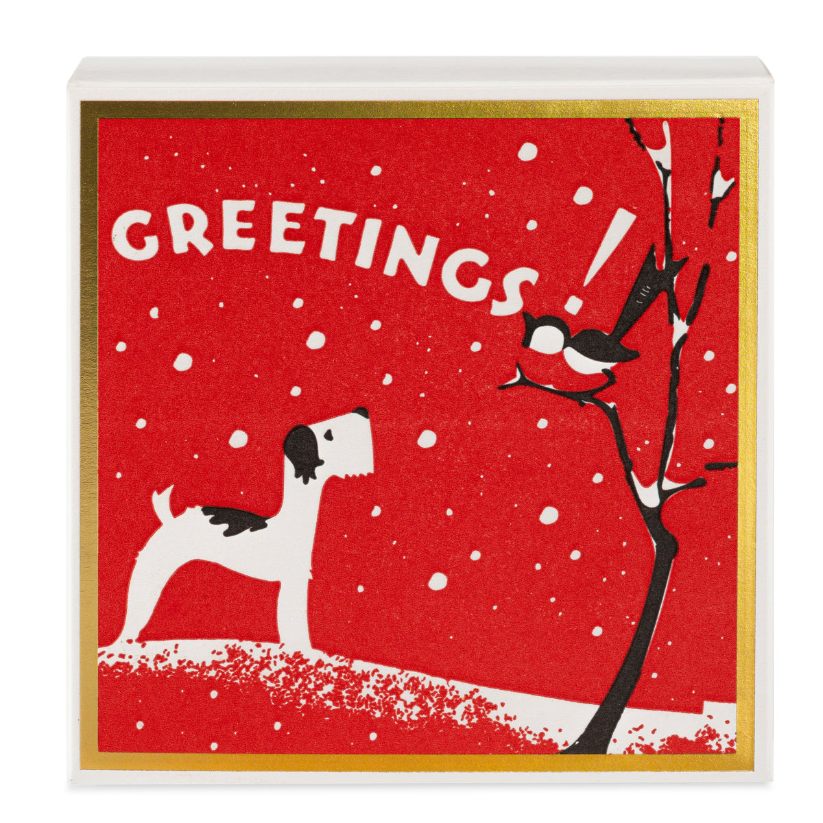 Streichhölzer Winter Greetings
