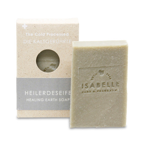 Kaltgerührte Heilerdeseife