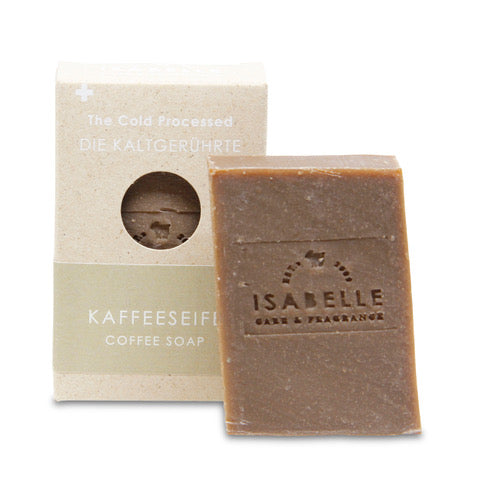 Kaltgerührte Kaffeeseife