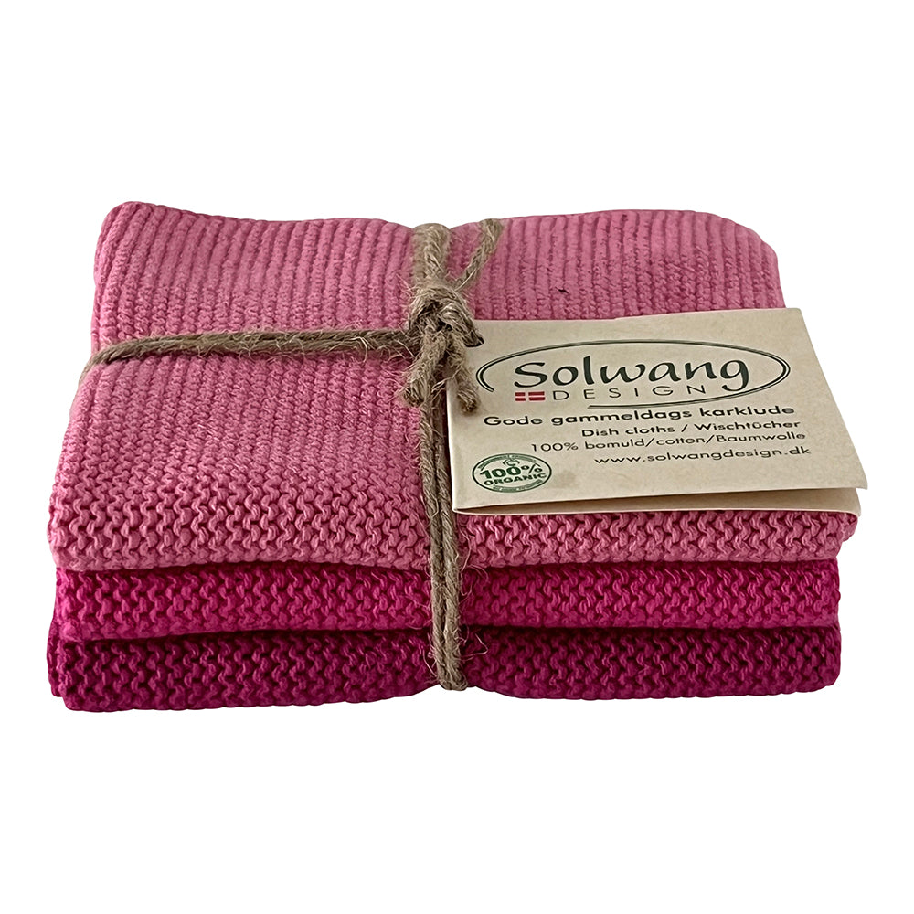 Spüllappen Set pink