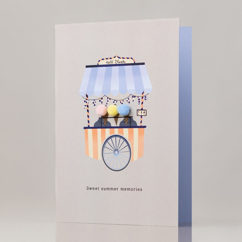 Postkarte Vintage Summer