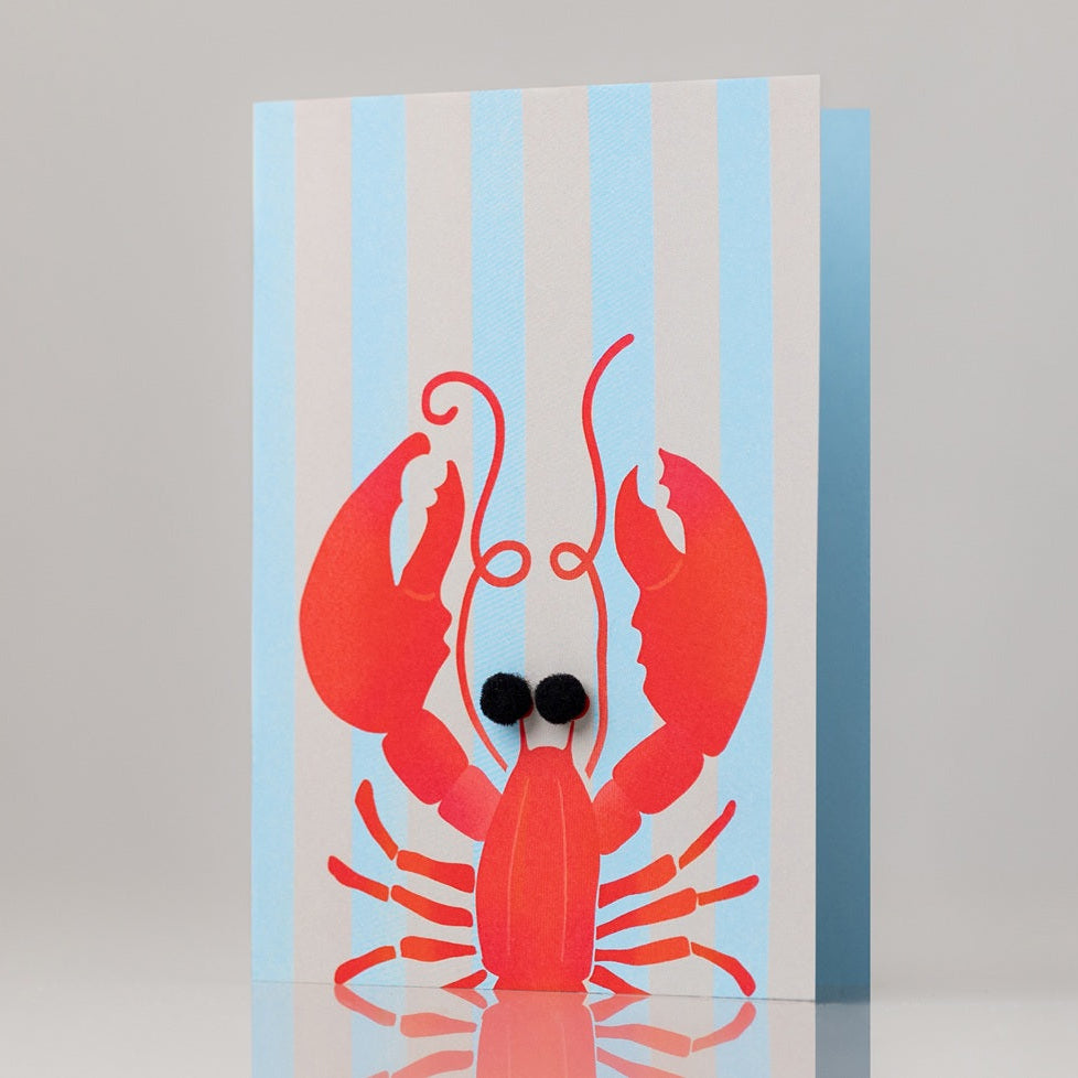 Postkarte Lobster life