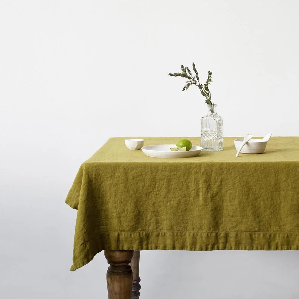Leinen Tischtuch 140x140cm