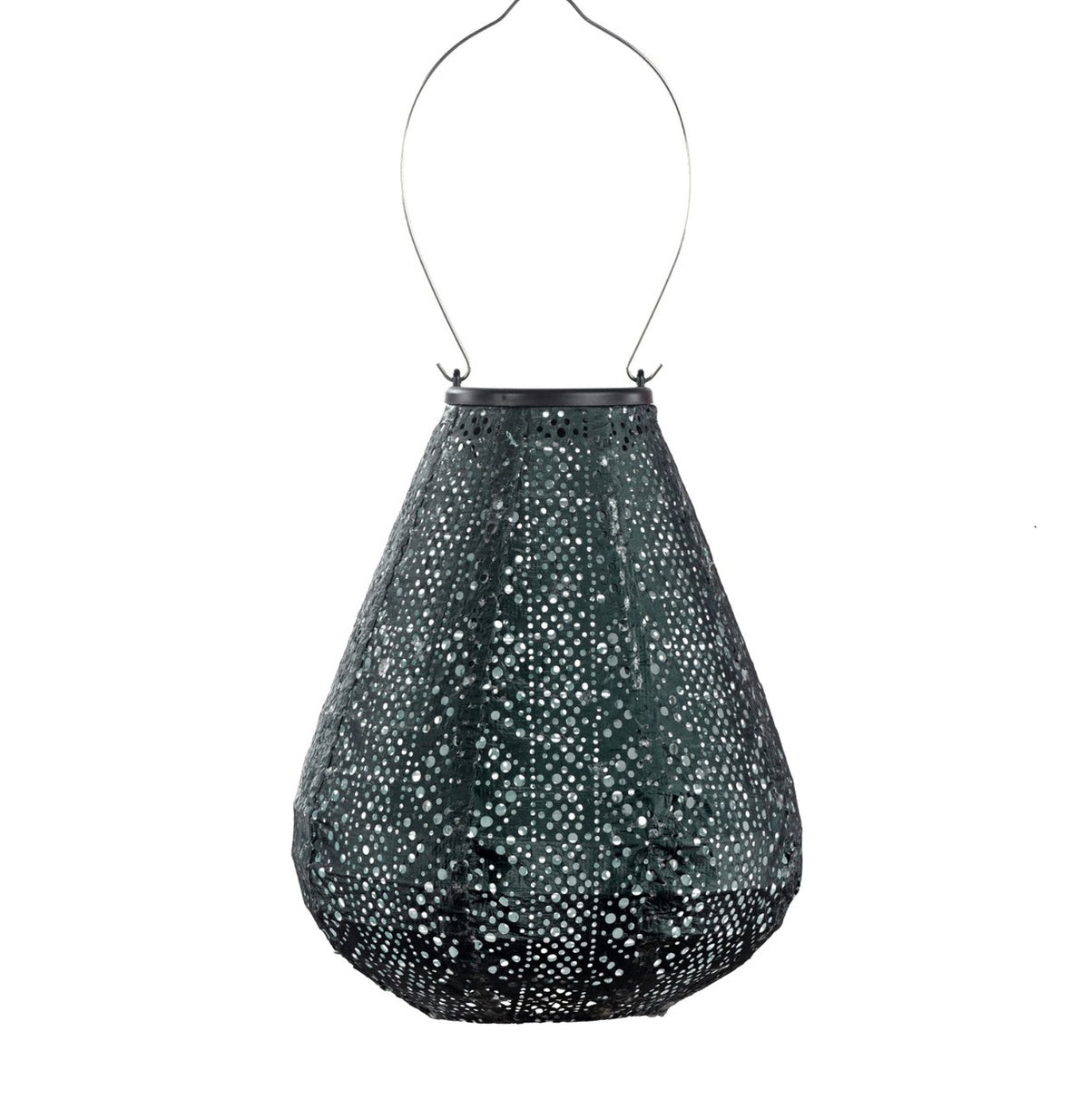 Solar Lampion Lace Tulip grün