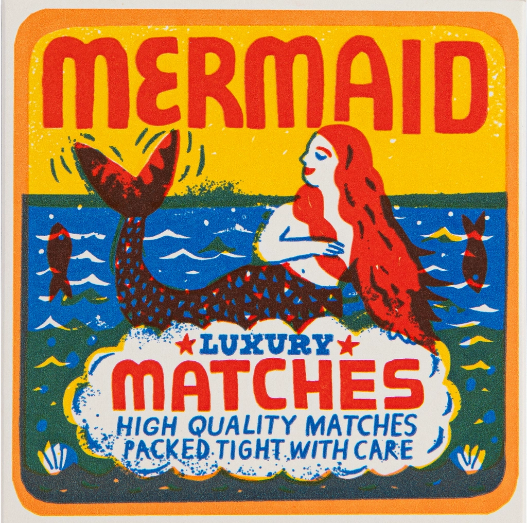 Streichhölzer Mermaid