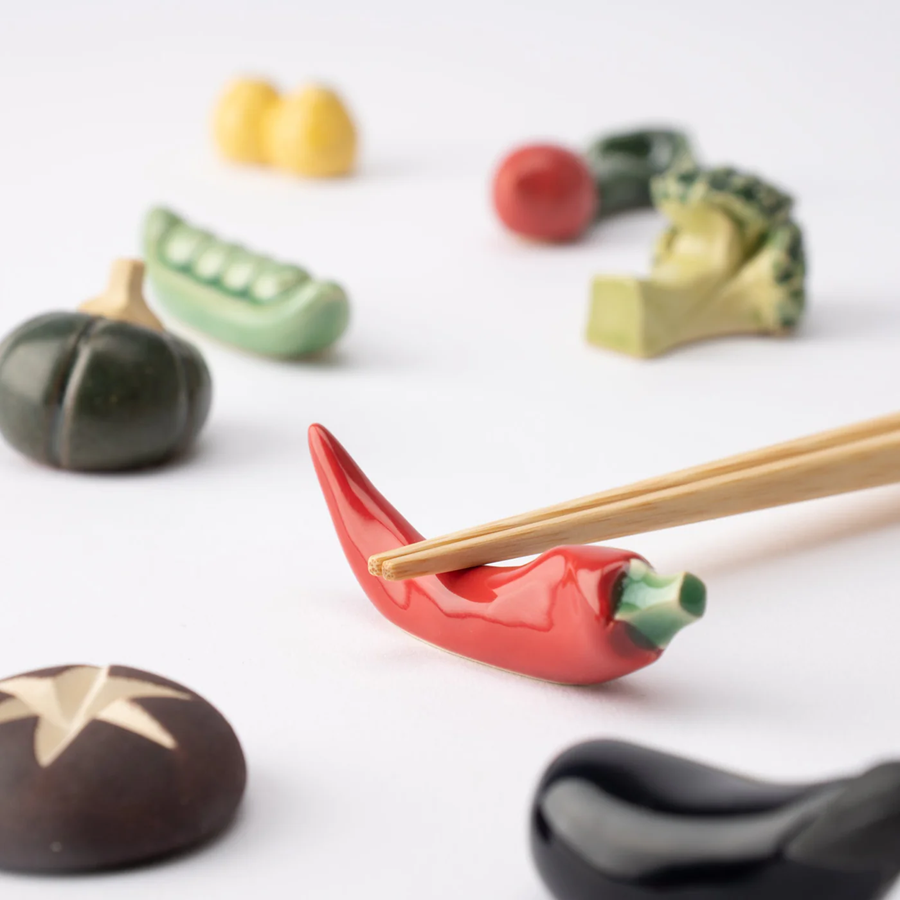 Chopstick Halter - Chilli rot