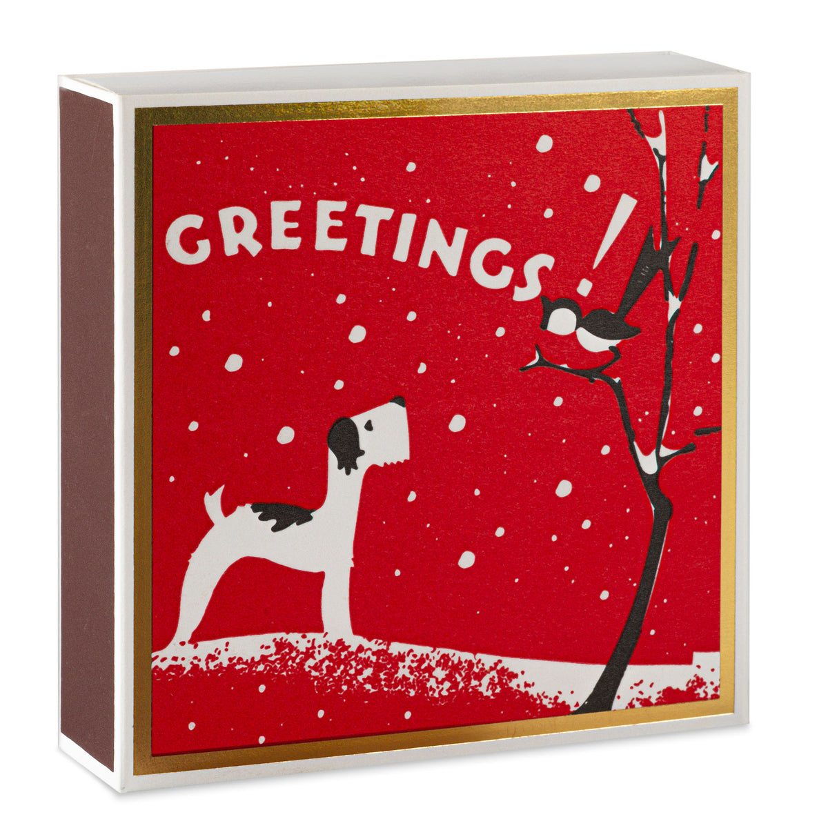 Streichhölzer Winter Greetings