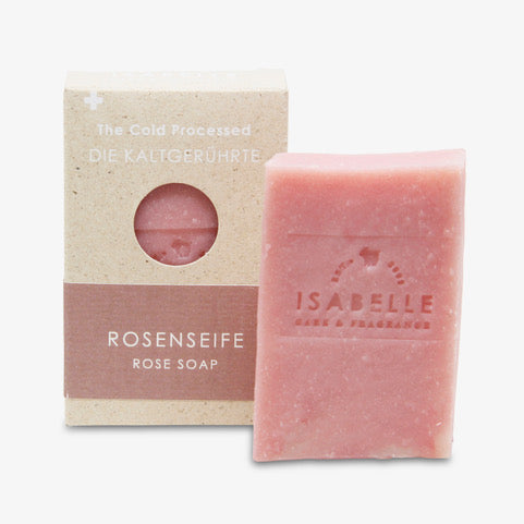 Kaltgerührte Rosenseife