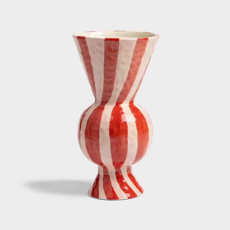 Vase Rhombic rot