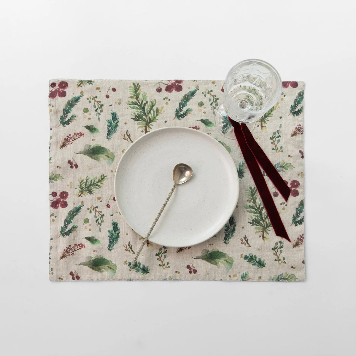 Leinen Tischset