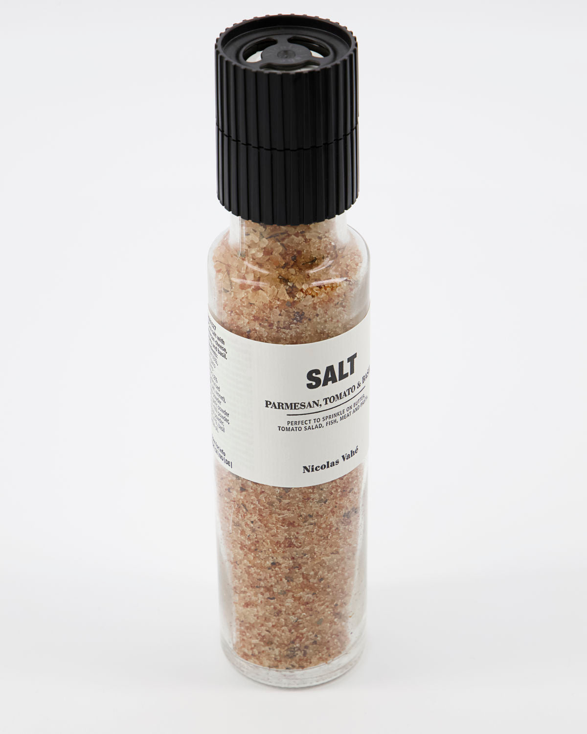 Salzmühle mit Parmesan, Tomato & Basilikum